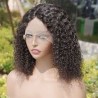 The Curly Bob Wig is a stylish and modern hairstyle designed for women who want a natural and fashionable look. This wig feature